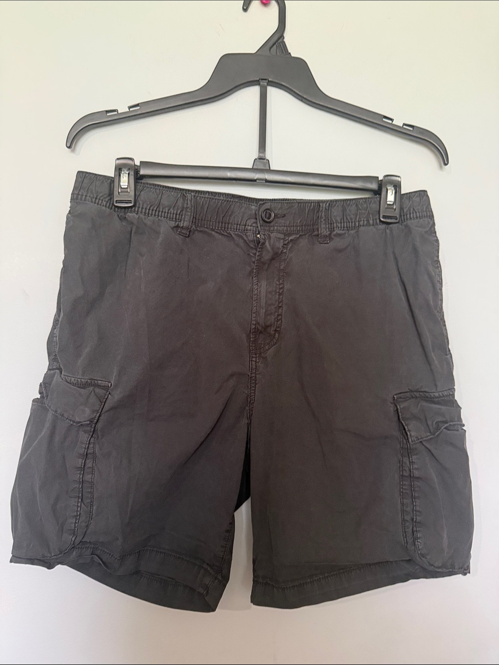 H&M Black Cargo Shorts with Side Pockets size M